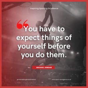 Michael Jordan: Expect Things of Yourself