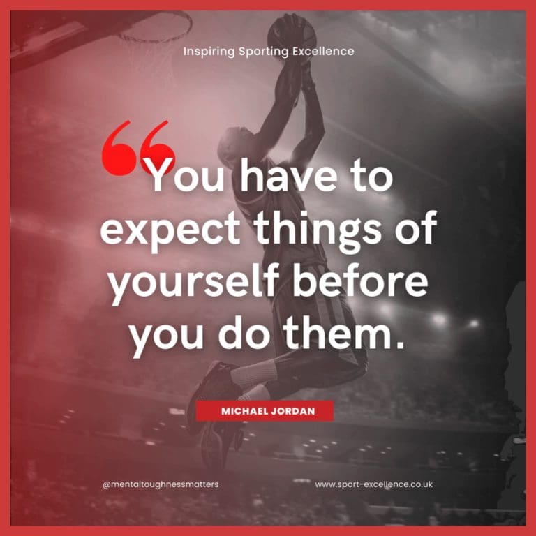 Michael Jordan: Expect Things of Yourself