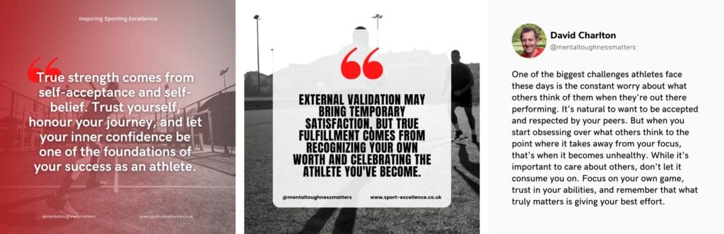 Self Acceptance, Performance, External Validation
