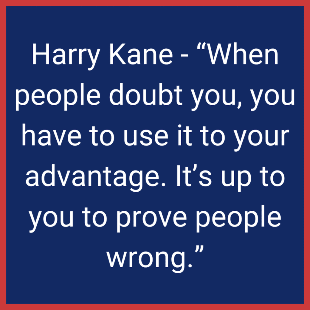 Harry Kane Quote