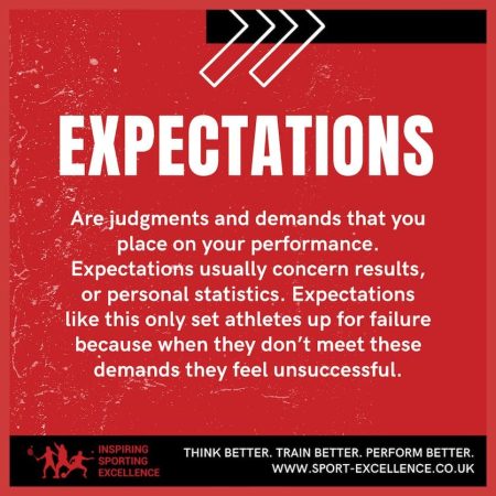 Expectations in sport